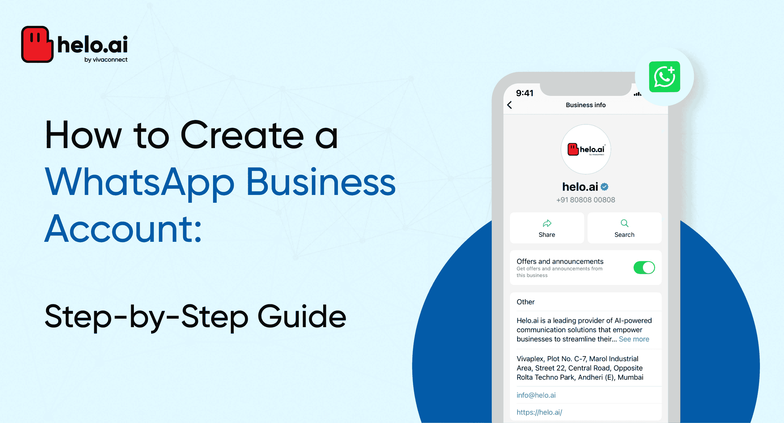 How to Create WhatsApp Business Account
