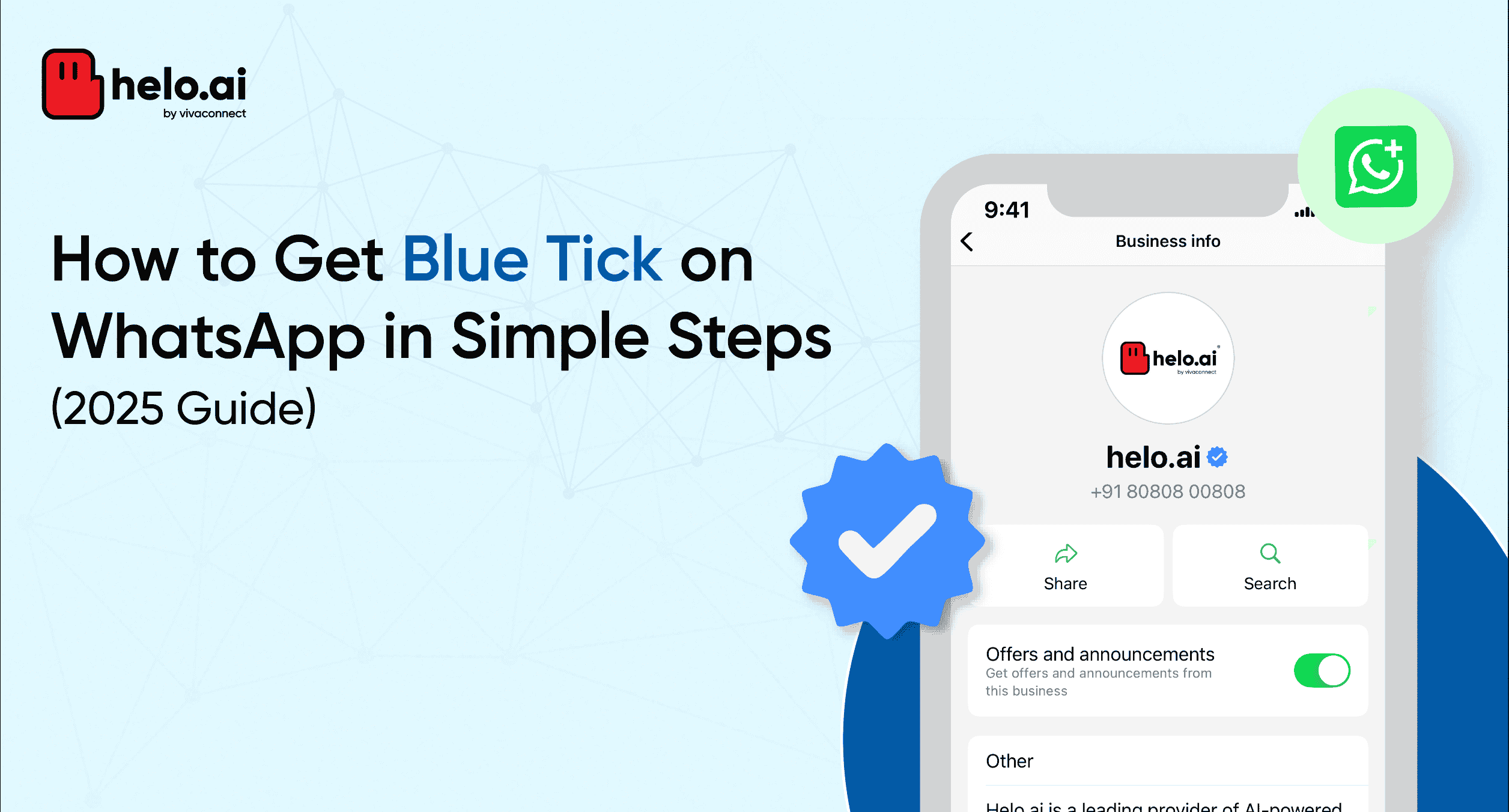 How to Get Blue Tick on WhatsApp
