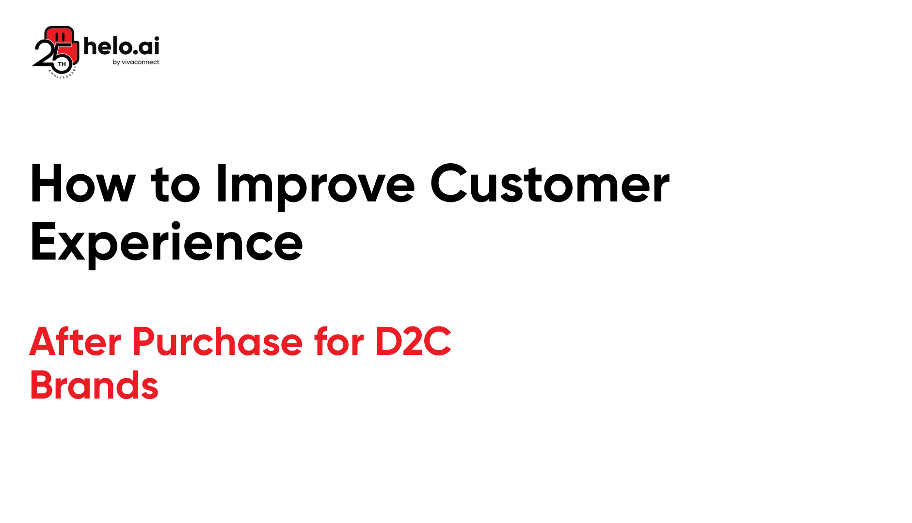 How to Improve Customer Experience