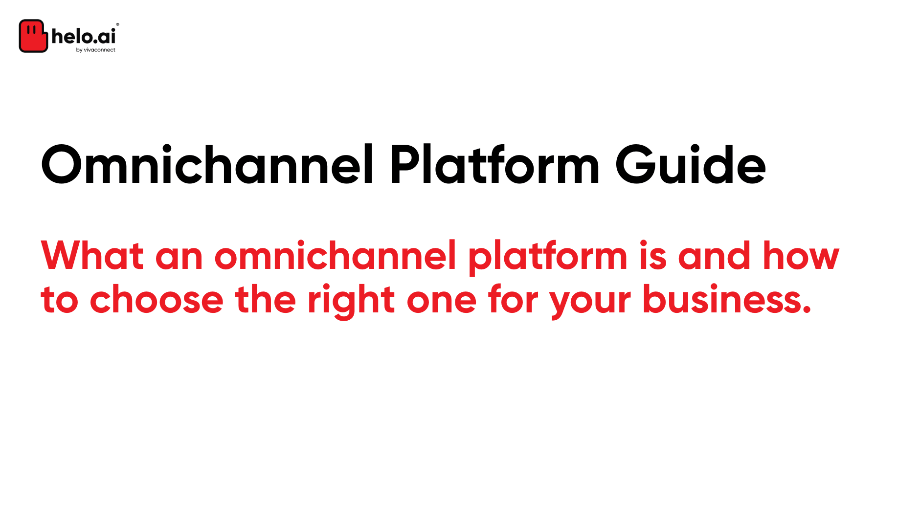 Omnichannel Platform