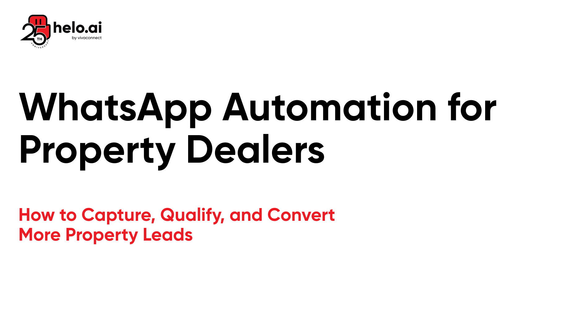 WhatsApp Automation for Property Dealers