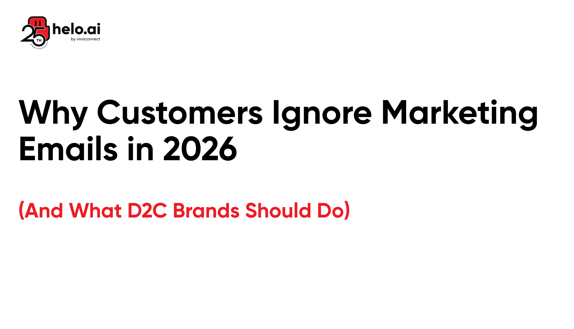 Why Customers Ignore Marketing Emails