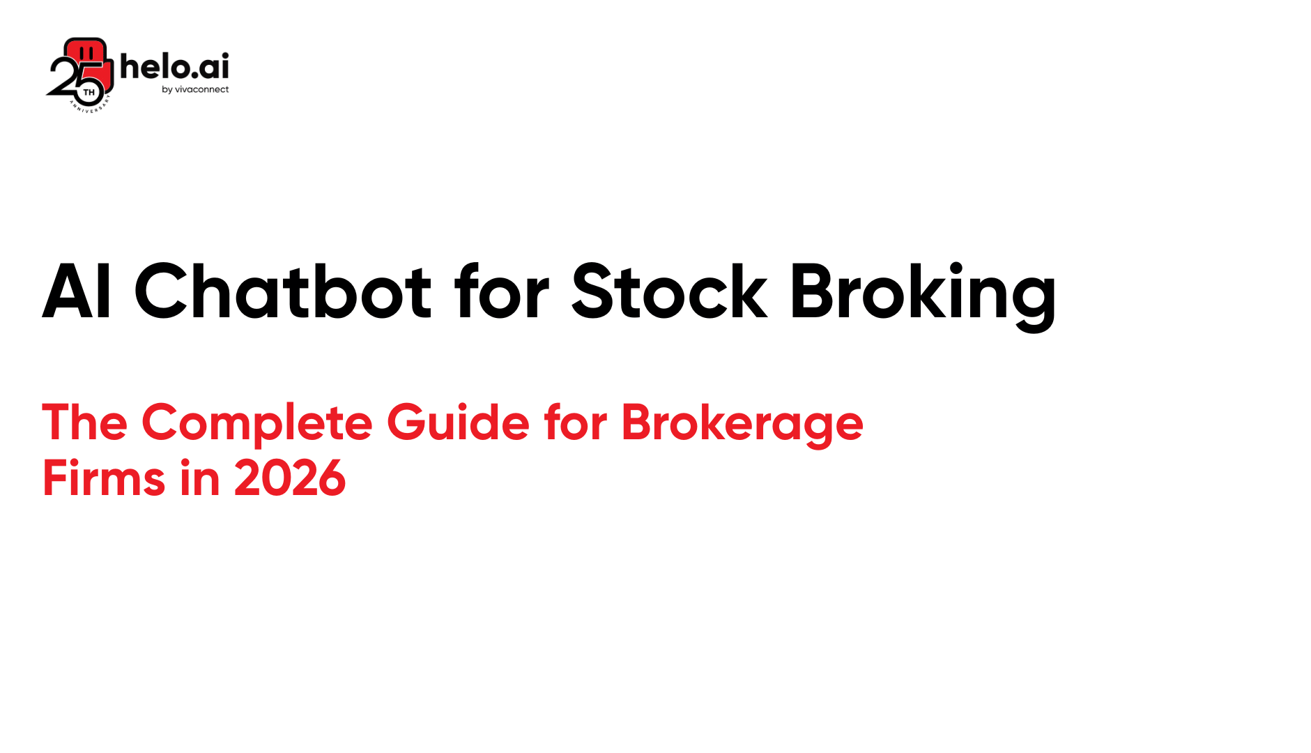 AI Chatbot for Stock Broking