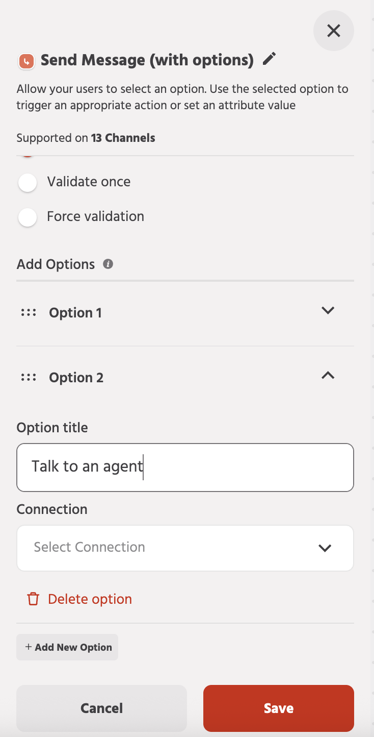 Add new option