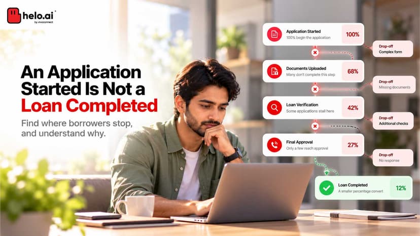 An Application Started Is Not a Loan Completed