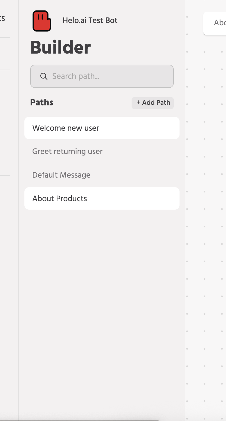 Connect User Options with Trigger Paths