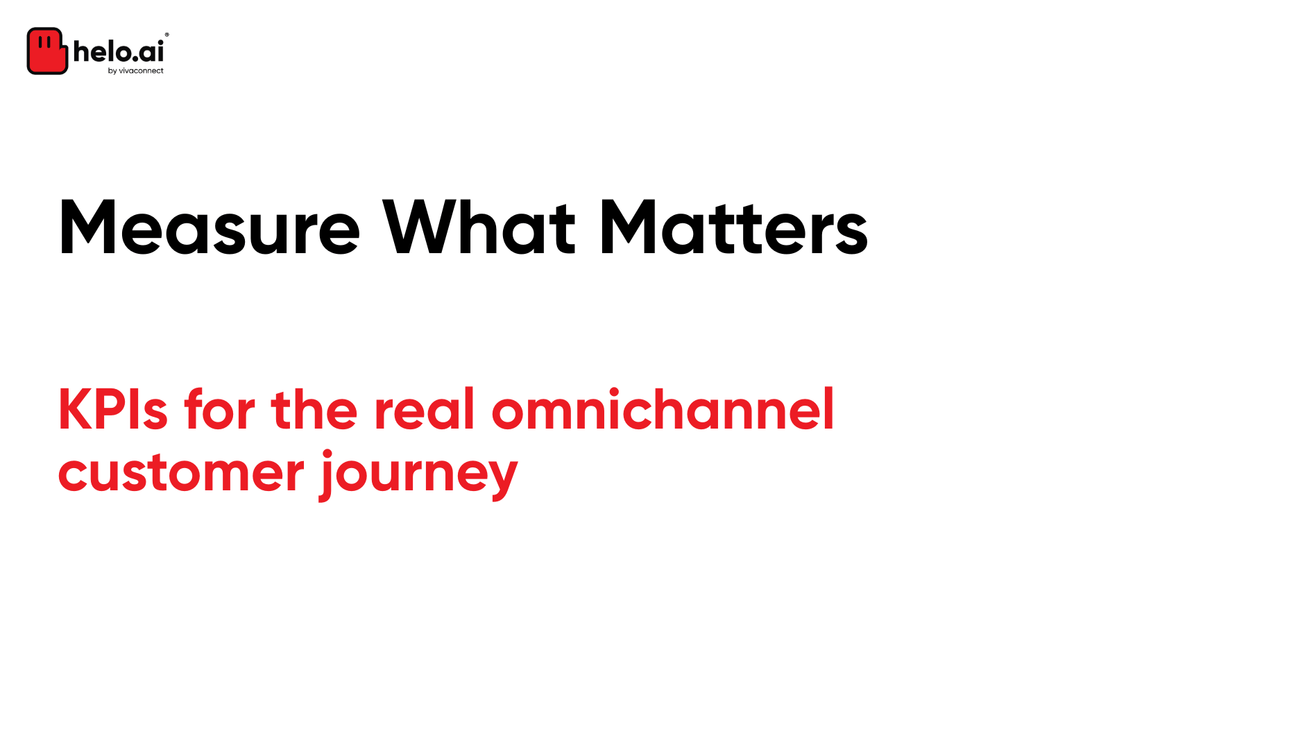 How to Measure Omnichannel Metrics & KPIs