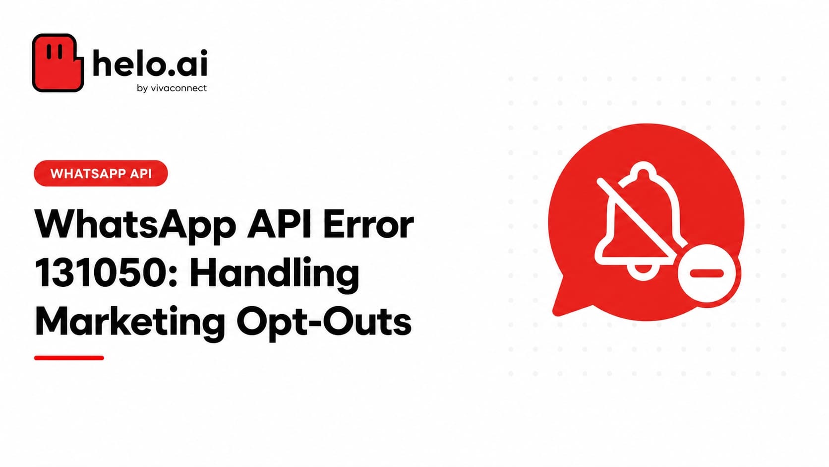 WhatsApp API Error 131050