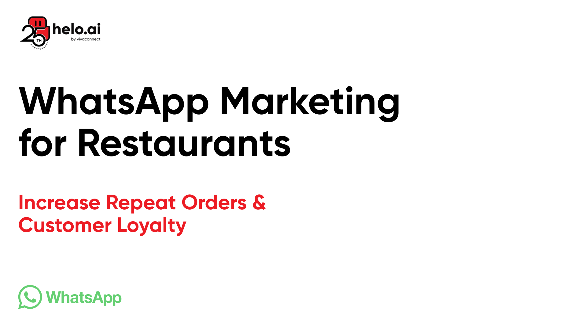 WhatsApp Marketing for Restaurants