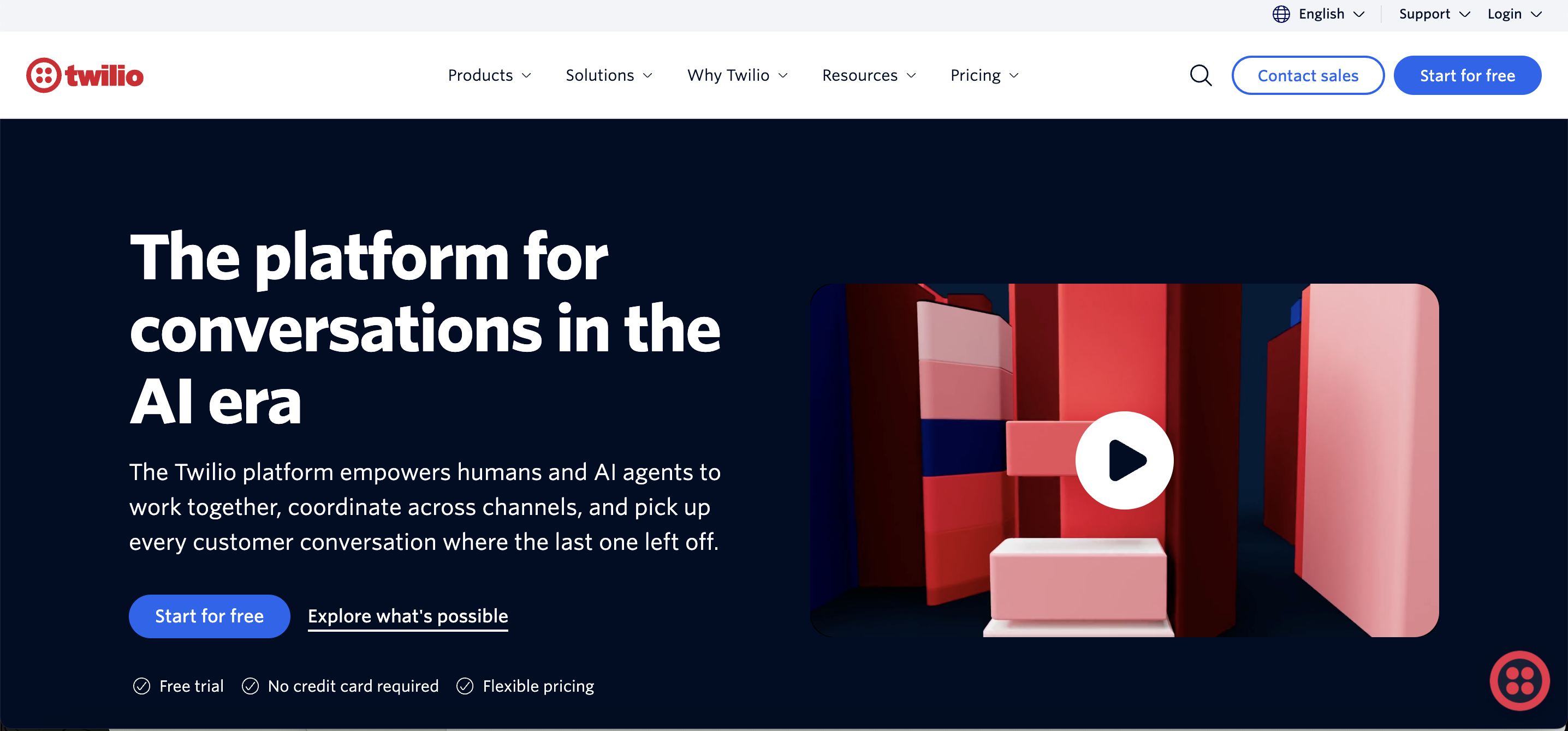 platform for conversations in the AI