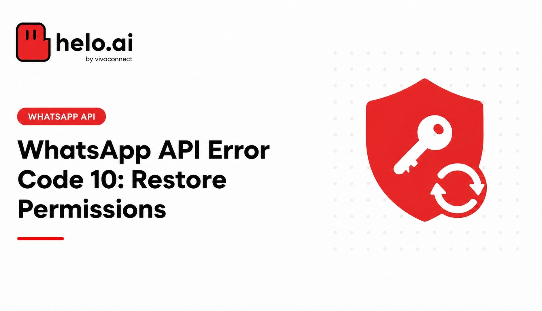 Error Code 10 — Restore Permissions
