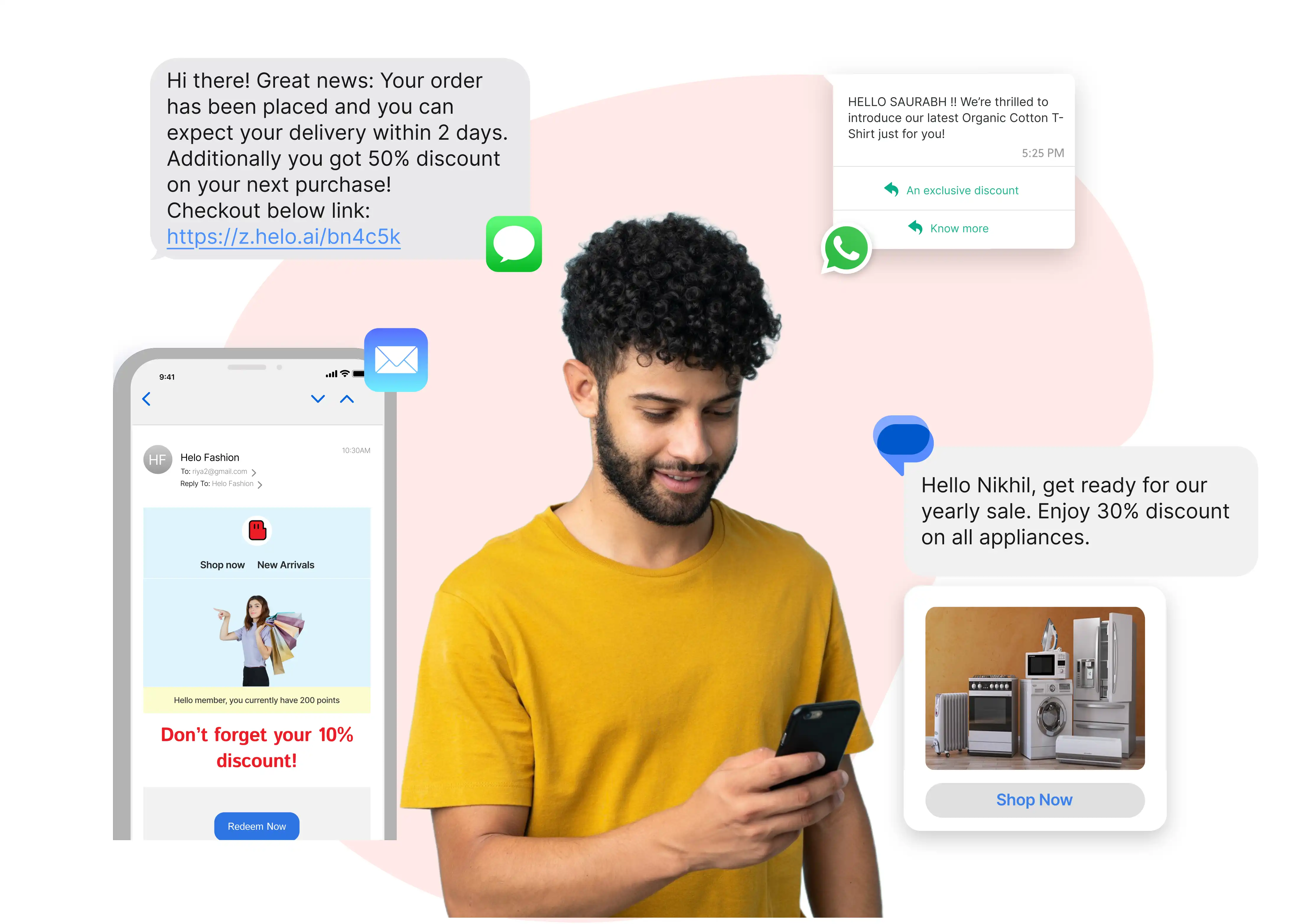 Omnichannel messaging